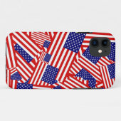 Amerikaanse Vlag Collage Case-Mate iPhone Case (Achterkant (horizontaal))
