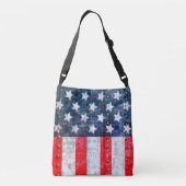 Amerikaanse vlag crossbody tas (Achterkant)