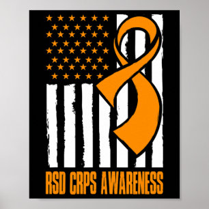 Amerikaanse vlag CRPS Poster
