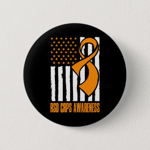 Amerikaanse vlag CRPS Ronde Button 5,7 Cm
