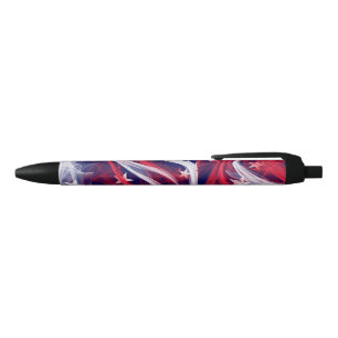Amerikaanse vlag Custom Black Trim Pen