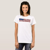 Amerikaanse vlag Dames Spaghetti Top (Voorkant volledig)