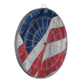 Amerikaanse vlag dartbord (Voorkant Links)