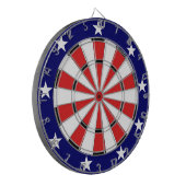 Amerikaanse vlag dartbord (Voorkant Links)