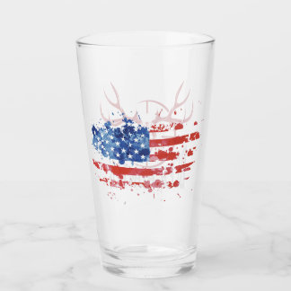 Amerikaanse vlag Deer Hunter Glas