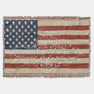 Amerikaanse vlag Deken