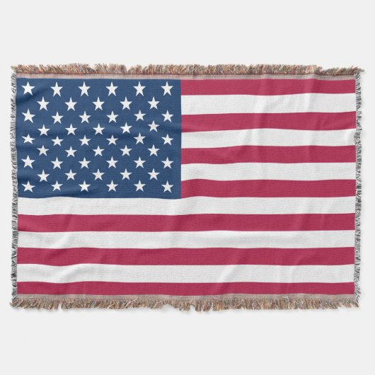 Amerikaanse vlag deken (Voorkant)