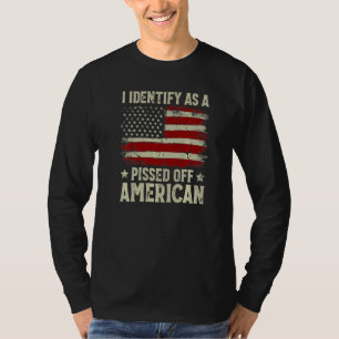  Amerikaanse vlag die ik als een kwaad voor een T-shirt
