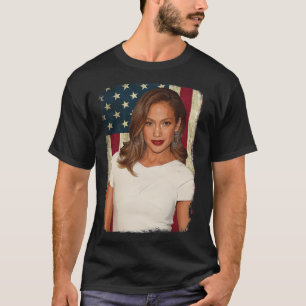 Amerikaanse vlag Diva Jenifer Legend Essentia T-shirt
