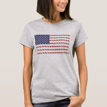 Amerikaanse vlag Dog T-Shirt