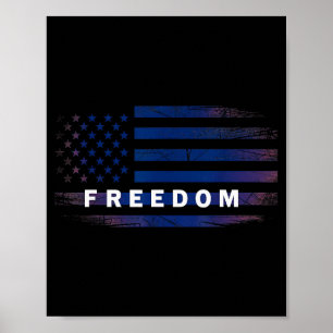Amerikaanse Vlag Dom Poster