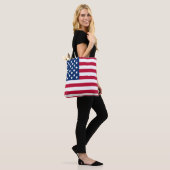 Amerikaanse vlag draagtas (Op model)