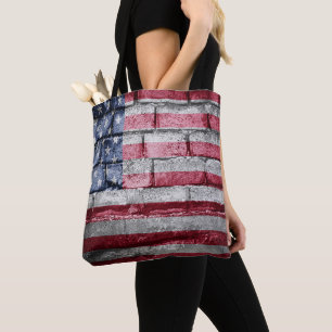 Amerikaanse vlag draagtas