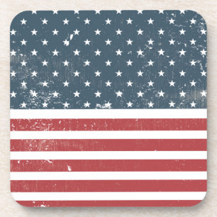 Amerikaanse vlag drankjes onderzetter