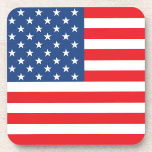 Amerikaanse vlag drankjes onderzetter