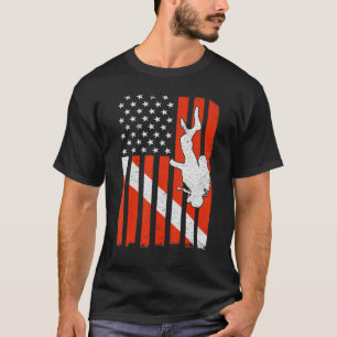 -Amerikaanse vlag duikt ons op T-shirt