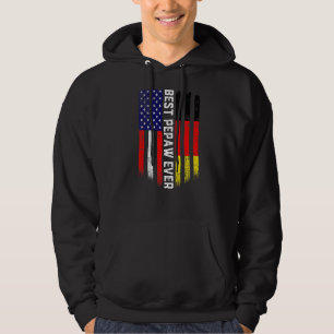Amerikaanse vlag & Duitsland vlag Beste pepaw ooit Hoodie