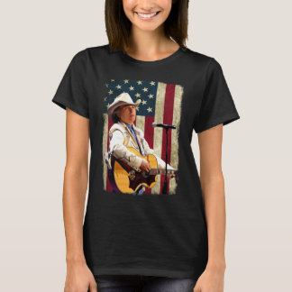 -Amerikaanse vlag Dwight Yoakam Legend.png T-shirt