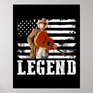 Amerikaanse vlag Dwight Yoakam Singer.png Poster