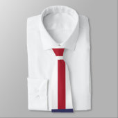 Amerikaanse vlag en Stripes Necktie Stropdas (Gebonden)