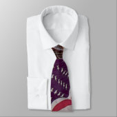 Amerikaanse vlag en vuurwerk stropdas (Gebonden)