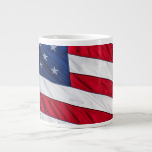 Amerikaanse vlag extra grote beker