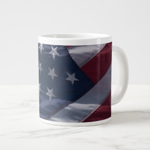 Amerikaanse vlag. extra grote mok