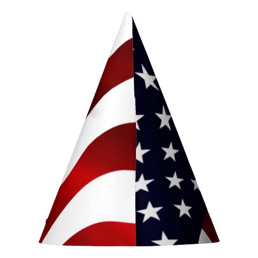 Amerikaanse vlag feesthoedjes (Achterkant)