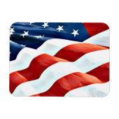 "Amerikaanse vlag" flexibele magneet (Horizontaal)