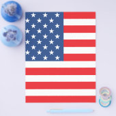 Amerikaanse vlag flyer (Enkel)