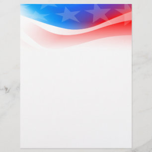 Amerikaanse vlag flyer