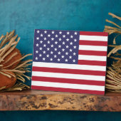 Amerikaanse vlag fotoplaat (Zijkant)