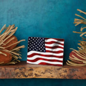 Amerikaanse vlag fotoplaat (Zijkant)