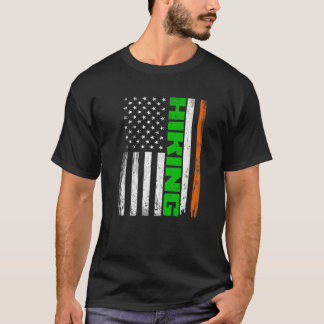 Amerikaanse vlag Funny St Patricks met een verbijs T-shirt