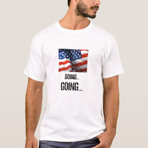 AMERIKAANSE VLAG GAAT... T-SHIRT
