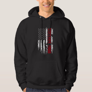 Amerikaanse vlag geboortejaar 1968 voor verjaardag hoodie