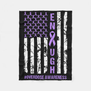 Amerikaanse vlag Genoeg Endoverdose International Fleece Deken