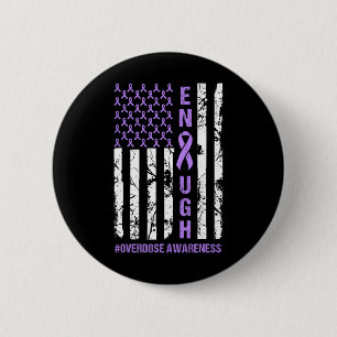 Amerikaanse vlag Genoeg Endoverdose International Ronde Button 5,7 Cm