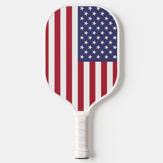 Amerikaanse vlag gepersonaliseerde pickleball padd pickleball paddle (Voorkant)