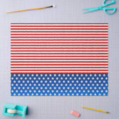 Amerikaanse vlag gestileerd tissuepapier (Craft)