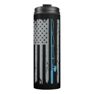 Amerikaanse vlag Gevist  Gevist Shirt Tren Thermosbeker