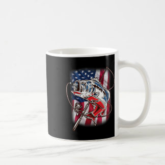 Amerikaanse vlag Gevist Shirt  USA B Fisherma Koffiemok
