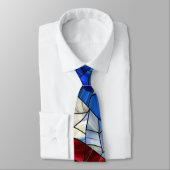 Amerikaanse vlag Glas in lood Stropdas (Gebonden)