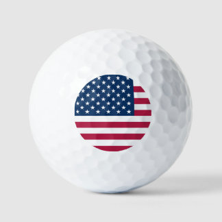 Amerikaanse vlag golfballen