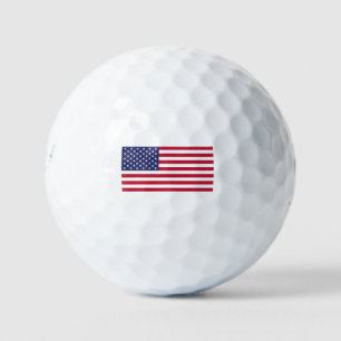 Amerikaanse vlag golfballen