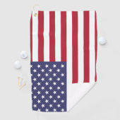 Amerikaanse vlag golfhanddoek (Insitu)