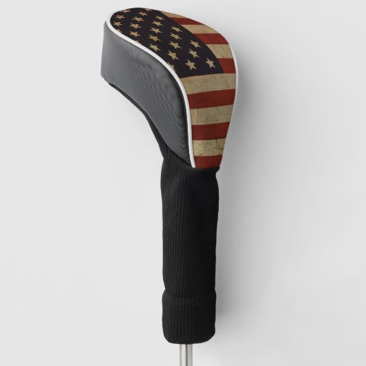  Amerikaanse vlag Golfheadcover (Schuin)