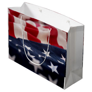 AMERIKAANSE VLAG GROOT CADEAUZAKJE
