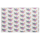 Amerikaanse vlag (groot) tropische bladeren stof (Fat Quarter)