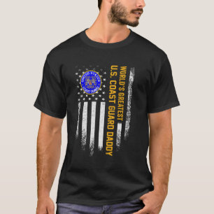 Amerikaanse vlag - grootste Amerikaanse kustzone T-shirt